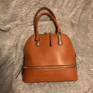 Vegan brown purse